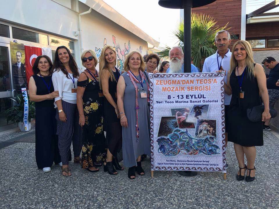 08-13 Eylül 2017 Sığacık (Teos) Marina Mozaik Sergisi